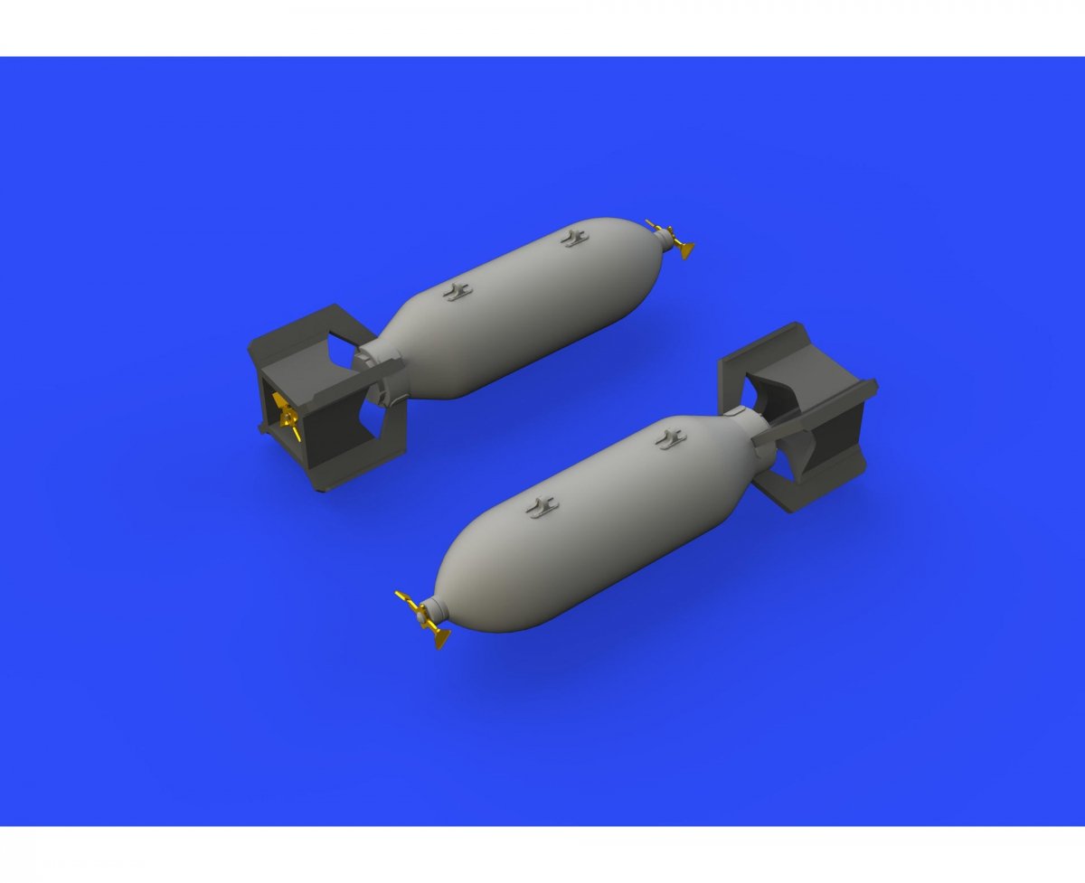 Eduard SIN64846 P-51D armament &amp;amp; fuel tanks AIRFIX 1/48 – image 4