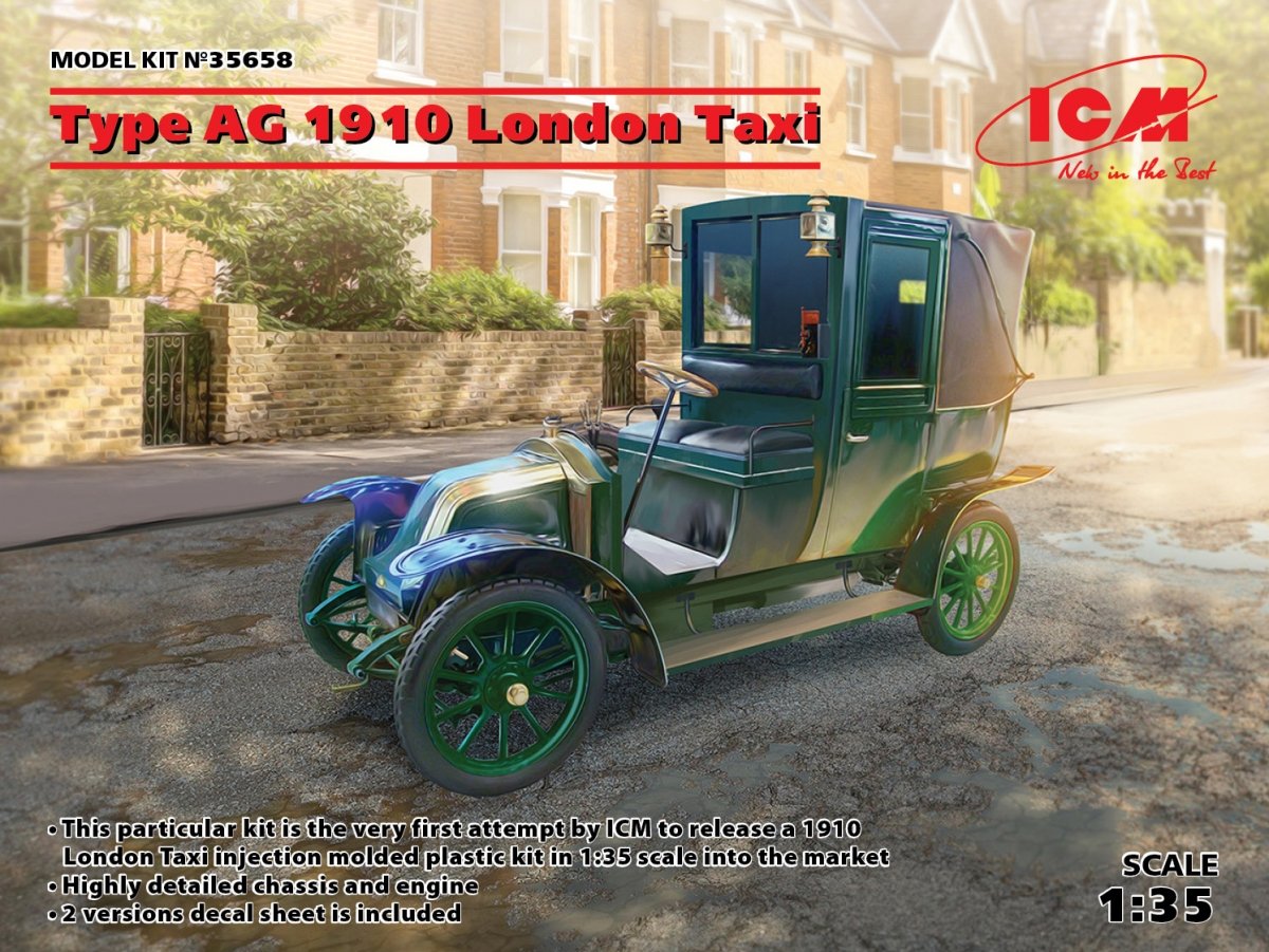 ICM 35658 Type AG 1910 London Taxi 1/35