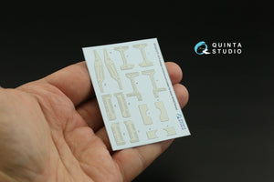 Quinta Studio QP32012 F-16 block 40/42 reinforcement plates (Tamiya) 1/32 – zdjęcie 4