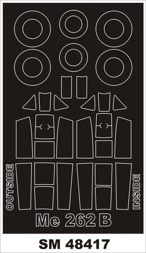 Montex SM48417 Me 262B HOBBY BOSS