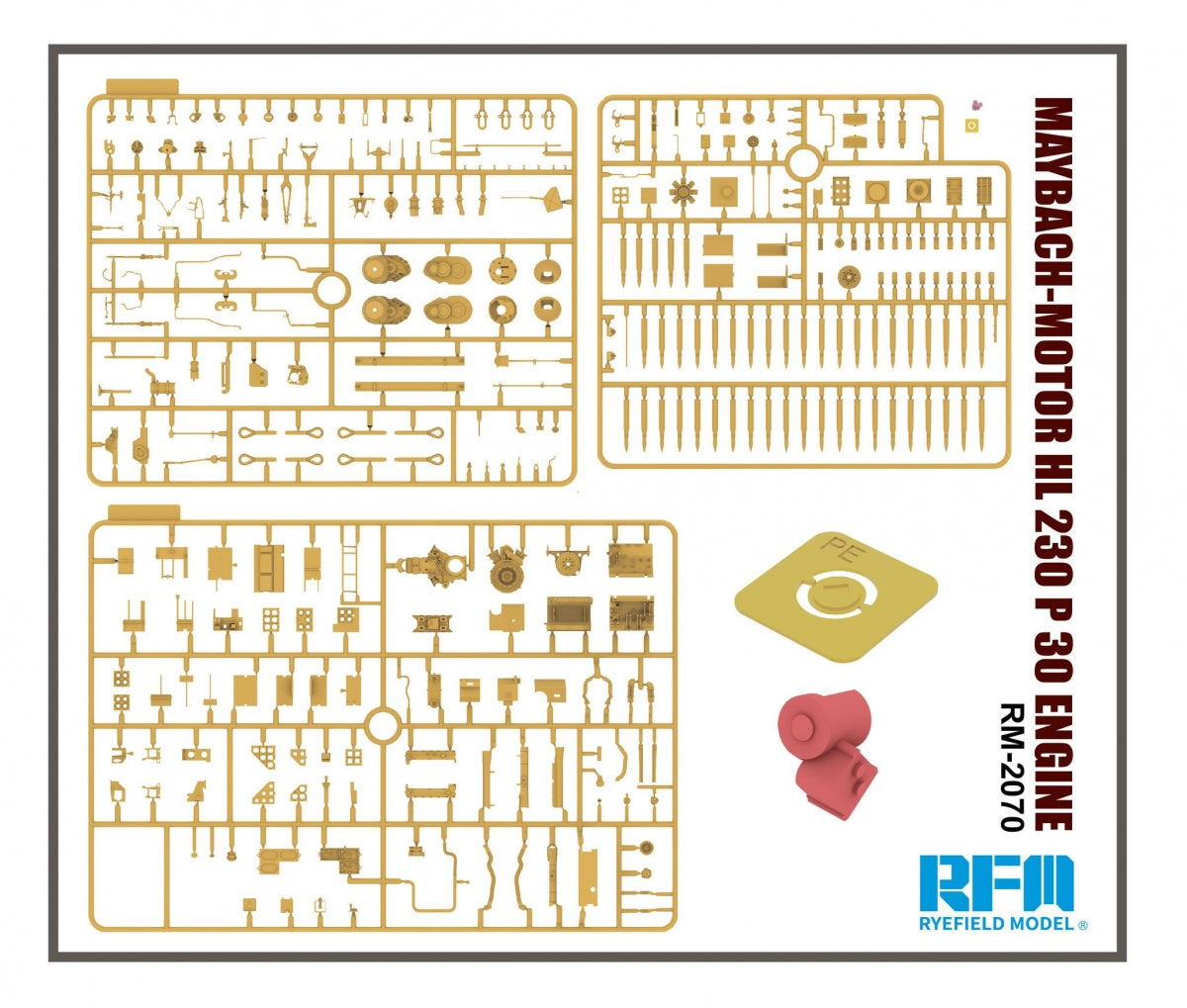 Rye Field Model 2070 MAYBACH-Motor HL 230 P 30 Engine 1/35 – image 2