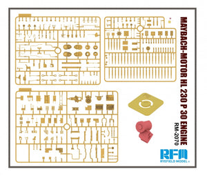 Rye Field Model 2070 MAYBACH-Motor HL 230 P 30 Engine 1/35 – image 2
