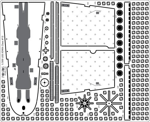 Pontos 35010F1 USS BB-64 Wisconsin 1991 Detail Up Set 1/350 – zdjęcie 11