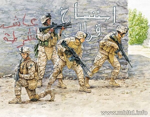 Master Box 3575 Iraq kit 1 (US Troops) 1/35 – image 3