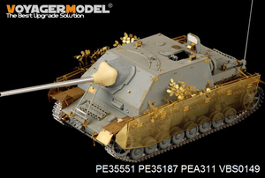 Voyager modèle PEA311 WWII allemand Jagdpanzer IV/70(A) &amp;quot;Thoma Shields&amp;quot; treillis métallique schürzen pour DRAGON 6082 6689/TRISTAR KIT 35048 1/35 – image 2