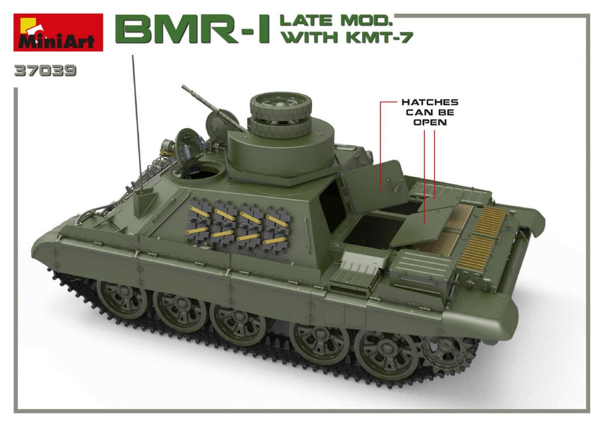 MiniArt 37039 BMR-1 Late Mod. with KMT-7 1/35 – zdjęcie 15