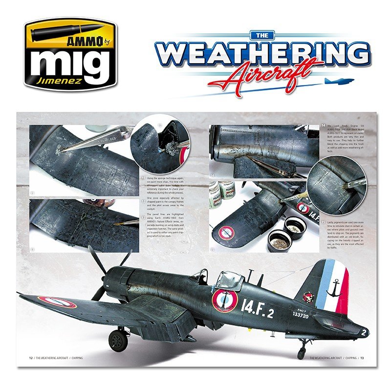 AMMO of Mig Jimenez 5202 TWA Issue 2 CHIPPING (ENGLISH) – zdjęcie 6