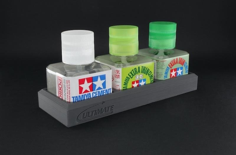 Ultimate Modeling Products UMP085 Porte-bouteilles de colle Ultimate triple (pour Tamiya) 