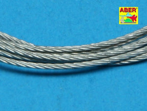 Aber TCS09 Stainless Steel Towing Cables 0,9mm, 1m long – zdjęcie 3