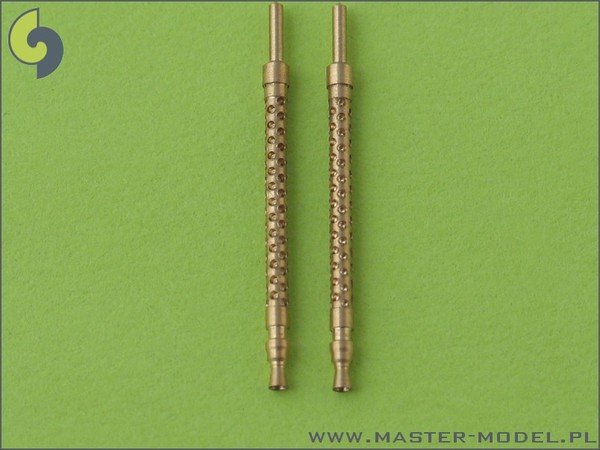 Master AM-48-012 German aircraft machine gun MG 17 (7.92mm) barrels (2pcs) (1/48)