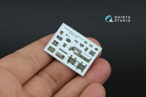 Quinta Studio QD48469 A6M2 Zero (Nakajima Prod.) 3D-Printed coloured Interior on decal paper (Academy) 1/48 – zdjęcie 4