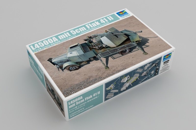 Trumpeter 09594 L4500A mit 5cm Flak 41 II 1/35 – zdjęcie 2