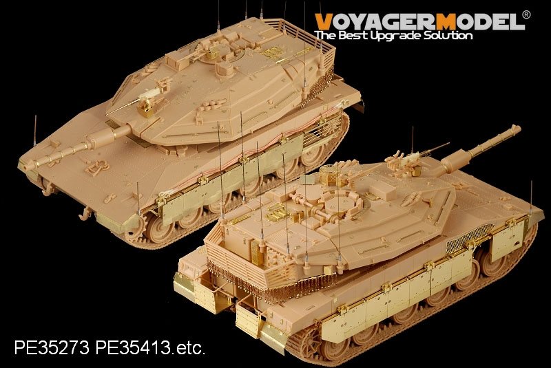 Voyager Model PEA171 Modern Merkava MBT Family Antenna Set (For All) 1/35 – zdjęcie 2