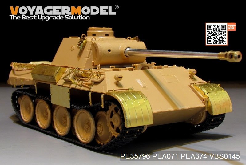 Voyager Model PE35796 WWII German Panther D Basic (For TAMIYA 35345) 1/35 – zdjęcie 2