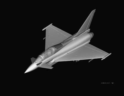 Hobby Boss 80265 EF-2000B Eurofighter Typhoon 1/72 – zdjęcie 3