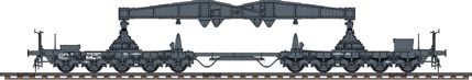 Hobby Boss 82906 German Rail Transporter for Karl-Geraet 1/72 – zdjęcie 2