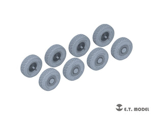 E.T. Model P35-129 JGSDF TYPE 16 Maneuver Combat Vehicle Sagged wheels and Muzzle Brake For TAMIYA Kit 1/35 – zdjęcie 2