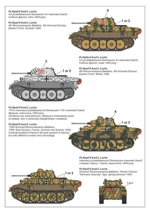Armory Models 72203 Pz.Kpfw.II Ausf.L Luchs, German WWII Light Recon Tank 1/72 – zdjęcie 4