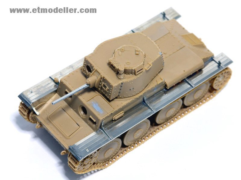 E.T. Model EA35-002 WWII German Pz.Kpfw.38(t) Ausf.B/E/F/G Fender For TRISTAR Kit 1/35 – zdjęcie 2