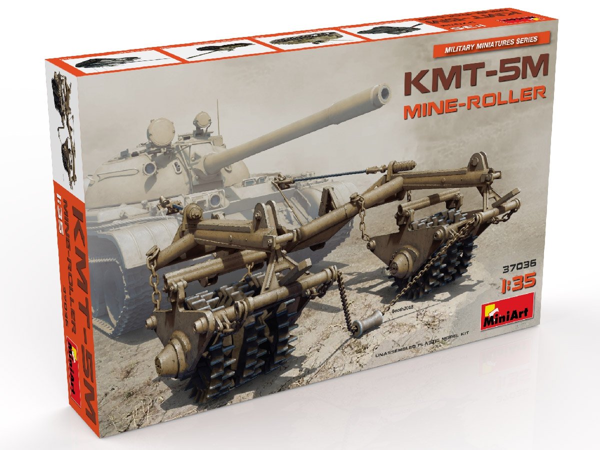 MiniArt 37036 KMT-5M MINE-ROLLER 1/35 – zdjęcie 2