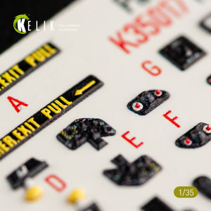 KELIK K35017 HH-60G PAVE HAWK INTERIOR 3D DECALS FOR KITTY HAWK KIT 1/35 – image 10