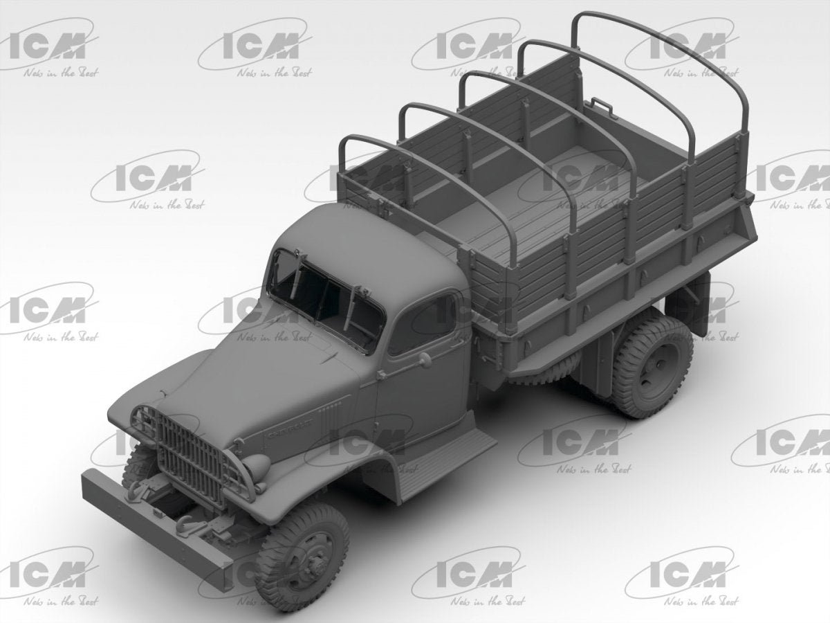 ICM 35593 G7107 WWII Army Truck 1/35 – zdjęcie 3