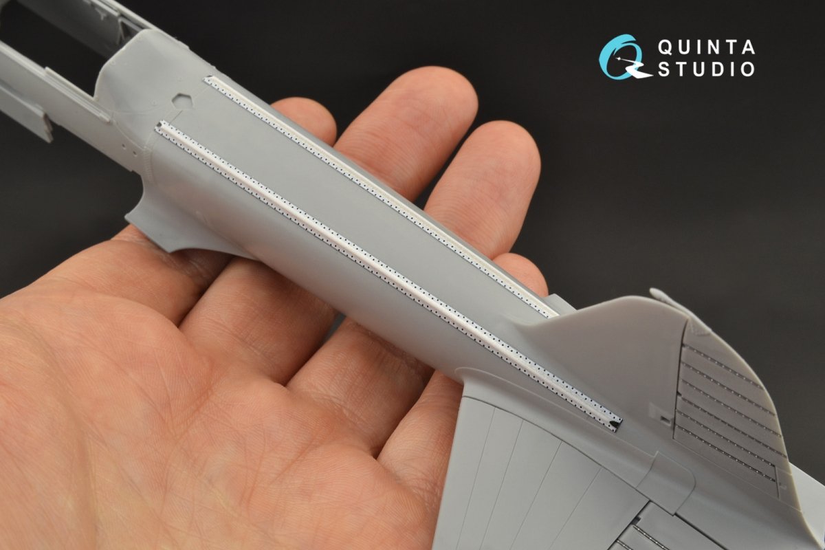 Quinta Studio QP48008 IL-2 (single seater) reinforcement external stringers (All kits) 1/48 – image 2