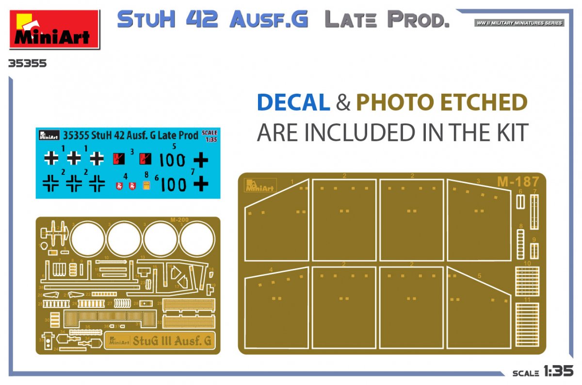 MiniArt 35355 StuH 42 Ausf. G LATE PROD 1/35 – Bild 2