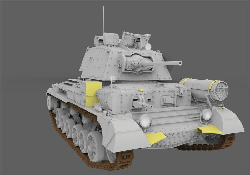 Gecko Models 35GM0002 CRUISER TANK MK.II A,A10 MK.IA WITH INTERIOR 1/35 – immagine 2