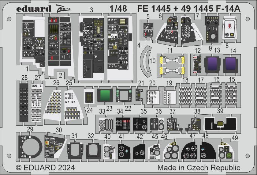 Eduard BIG49418 F-14A GREAT WALL HOBBY 1/48 – image 6