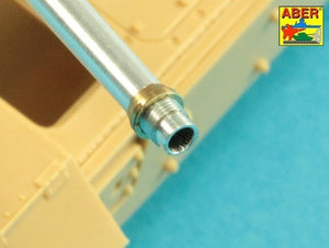 Aber 35L-048N 75mm KwK40L/48 barrel with late muzzle brake for German Panzer IV Ausf. J late - Ausf. J final series 1/35 – image 5