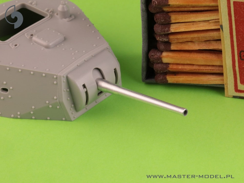 Master GM-35-094 Lufa włoskiego działa 47mm L/32 (Cannone da 47/32) - używane na czołgach M13/40 i M14/41 1/35 – zdjęcie 7