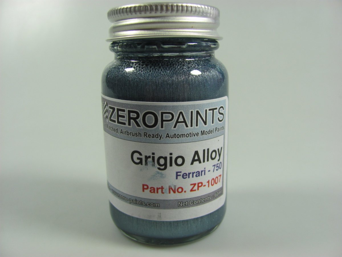 Zero Paints ZP-1007-750 Grigio Alloy for Ferrari 60ml