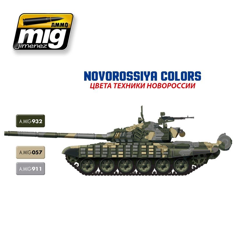 AMMO Mig of Jiminez 7126 NOVOROSSIYA COLORS – zdjęcie 6