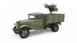 MiniArt 35186 SOVIET 1,5 t. TRUCK w/ M-4 Maxim AA Machine Gun 1/35 – immagine 3