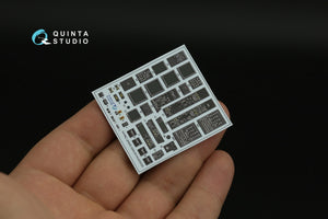 Quinta Studio QDS-35104 AH-64DI Saraf 3D-Printed &amp;amp; coloured Interior on decal paper (Takom) (Small version) 1/35 – zdjęcie 3