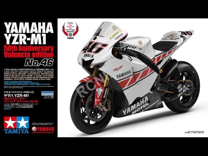 Tamiya 14115 Yamaha YZR-M1 50th Anniversary 1/12