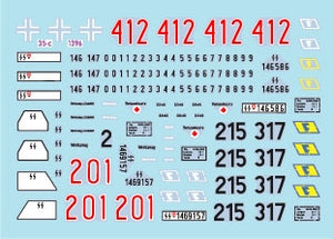 Star Decals 35-C1396 Frundsberg # 1. 10. SS-Panzer Division. SdKfz 250 &amp;#39;ALT&amp;#39; versions. SdKfz 250/1, SdKfz 250/3, SdKfz 250/9 1/35 – image 2