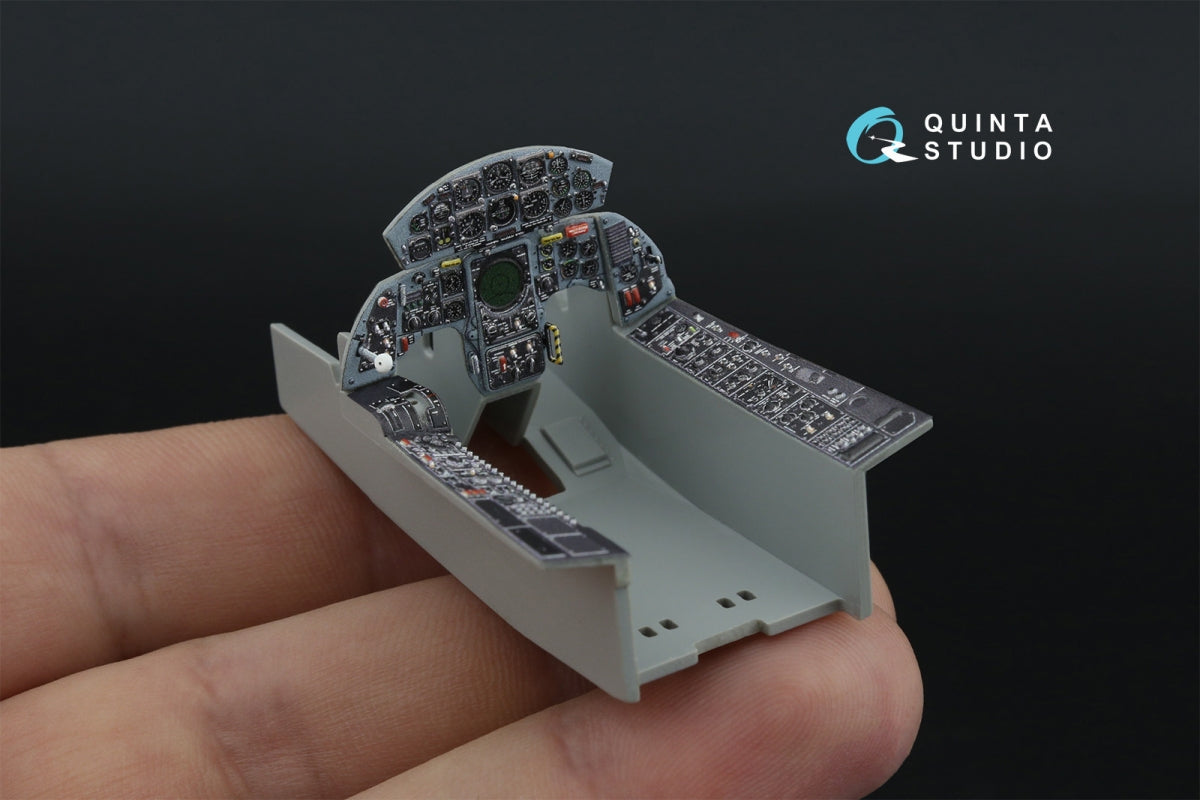 Quinta Studio QDS-32247 F-104C 3D-Printed &amp;amp; coloured Interior on decal paper (Italeri) (Small version) 1/32 – zdjęcie 8
