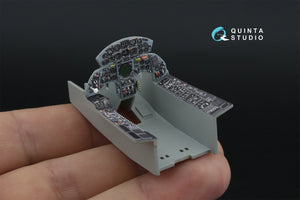 Quinta Studio QDS-32247 F-104C 3D-Printed &amp;amp; coloured Interior on decal paper (Italeri) (Small version) 1/32 – zdjęcie 8