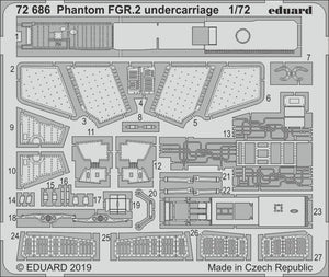 Eduard BIG72148 Phantom FGR.2 1/72 AIRFIX – zdjęcie 6