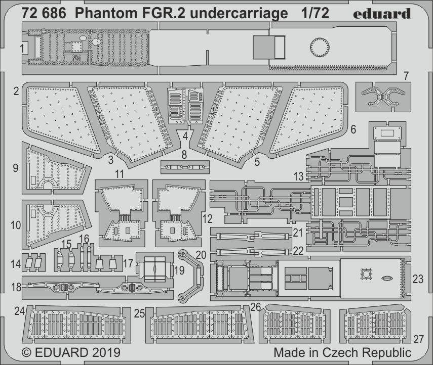 Eduard BIG72148 Phantom FGR.2 1/72 AIRFIX – zdjęcie 6