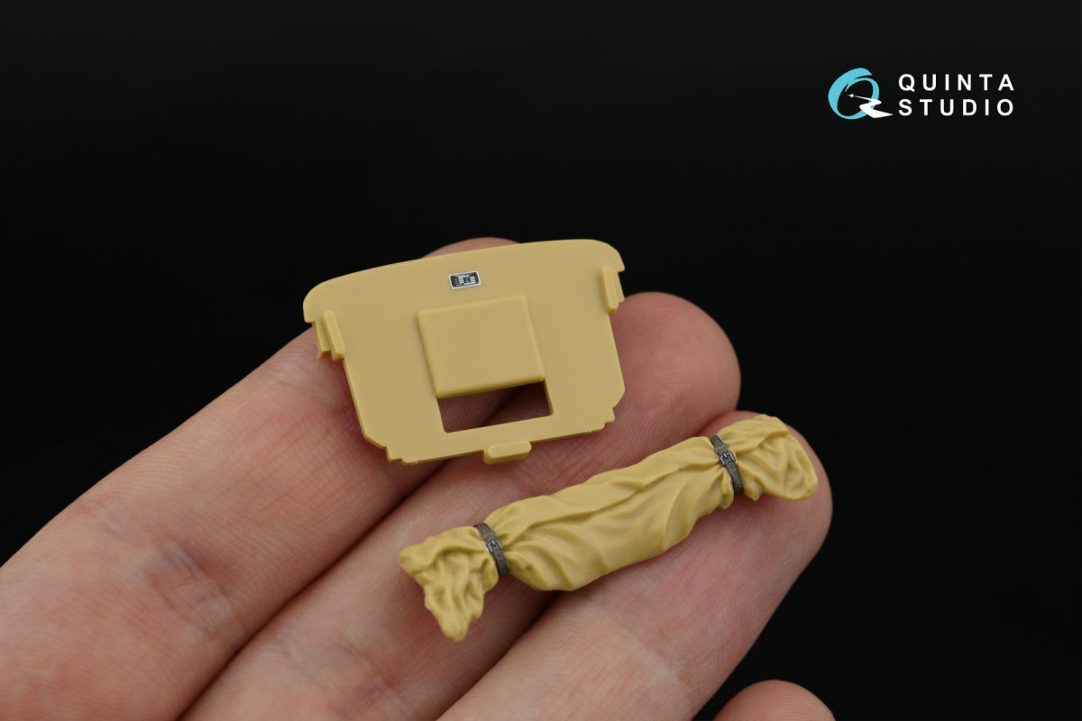 Quinta Studio QD+35145 Schwimmwagen Type 166 3D-Printed &amp;amp; coloured Interior on decal paper (Tamiya) (with 3D-printed resin parts) 1/35 – zdjęcie 13
