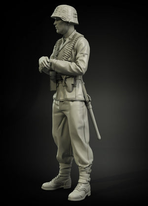 Panzer Art FI35-039 Waffen-SS MG-42 gunner 1/35 – zdjęcie 2