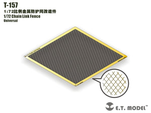 ET Model T-157 1/72 Chain Link Fence
