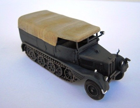 Premier à combattre PL041 Sd. Kfz. II Tracteur semi-chenillé allemand (1/72) – image 3