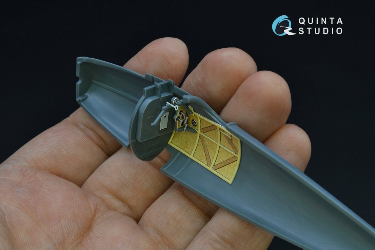 Quinta Studio QD48193 Albatros D.V 3D-Printed &amp;amp; coloured Interior on decal paper (Eduard) 1/48 – zdjęcie 10