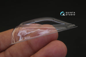 Quinta Studio QC72011 Su-27SM vacuformed clear canopy (for Zvezda kit) 1/72 – zdjęcie 2