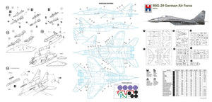 Hobby 2000 48022 MiG-29 German Air Force ( ACADEMY + CARTOGRAF + MASK ) 1/48 – zdjęcie 2