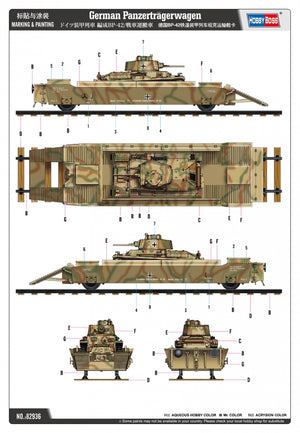 Hobby Boss 82936 German Panzerträgerwagen 1/72 – zdjęcie 4